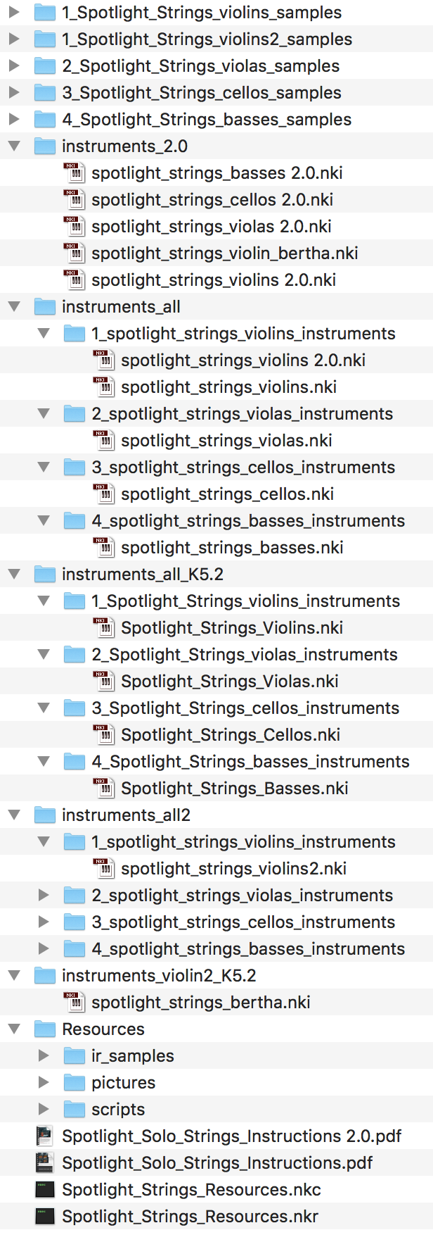 Spotlight Solo Strings Directory for Kontakt 5.3